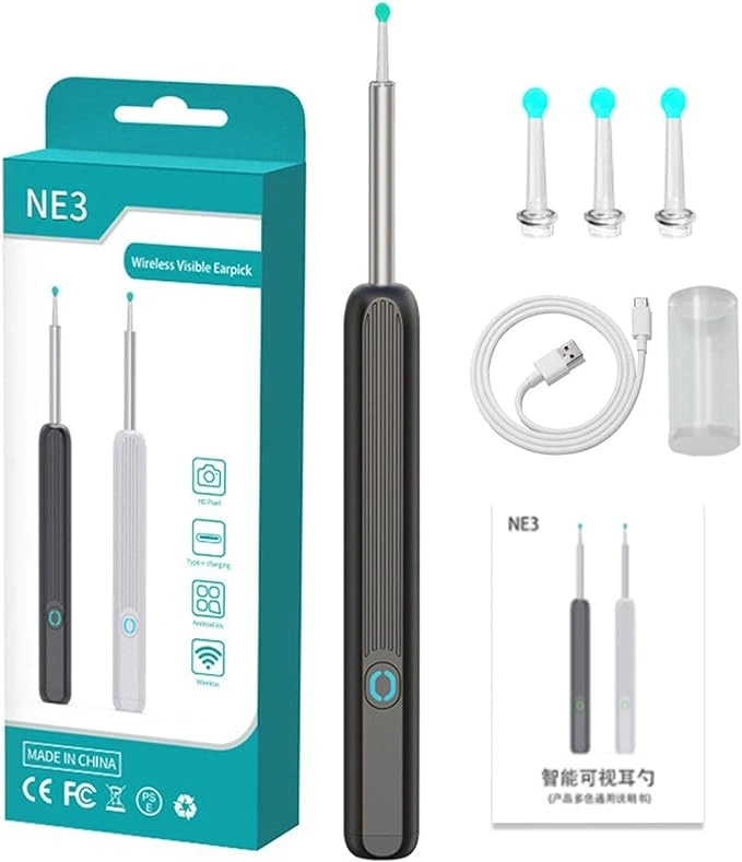 كاميرا تنظيف الأذن